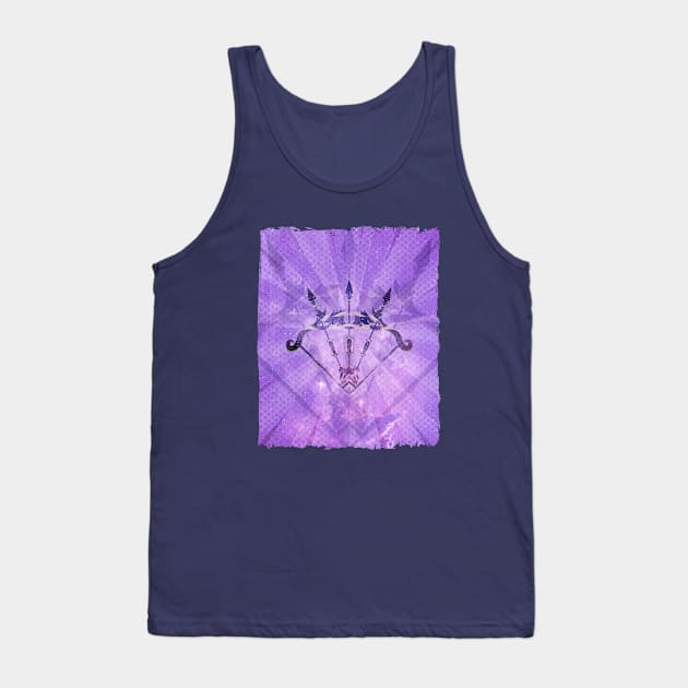 Sagittarius Zodiac Horoscope Astrological sign 3 Tank Top by Gemini DayDreamer